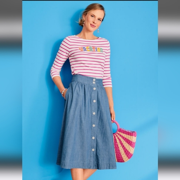 Talbots Tops - Talbots 3/4 Sleeve Vacation Tee Size XLP